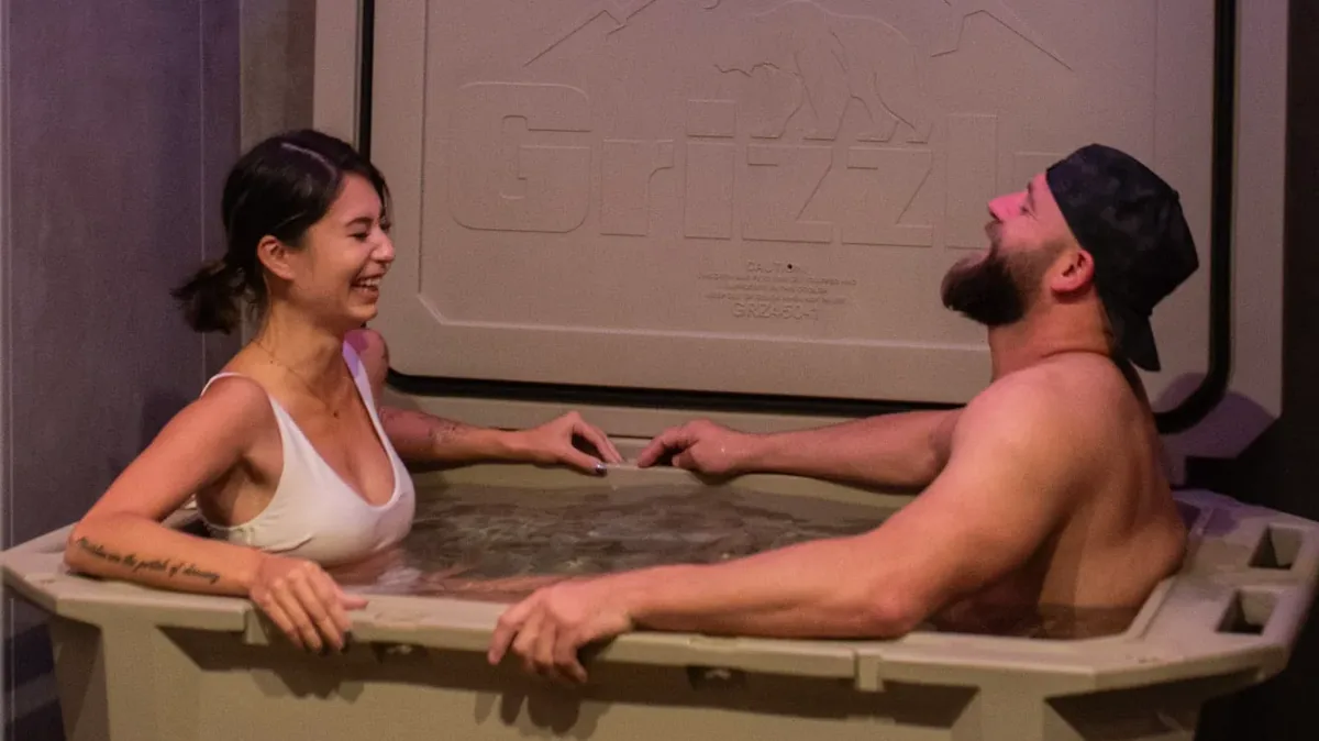 The cold plunge